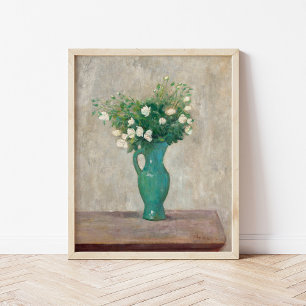 Poster Bouquet dans un vase vert   Tadeusz Makowski