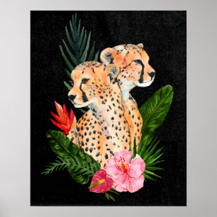Poster Bouquet de Cheetah