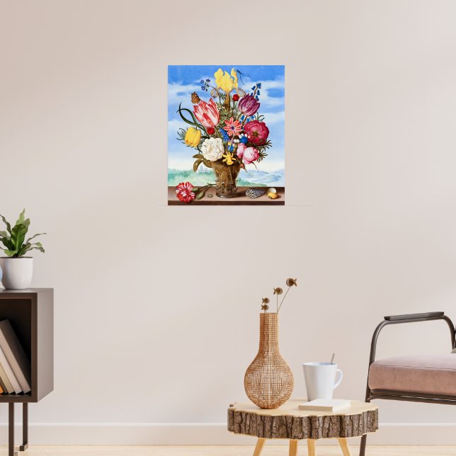 Poster Bouquet de fleurs (Salon 3)