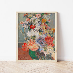 Poster Bouquet de fleurs d'été August Rieger