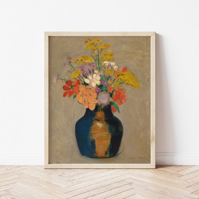 Poster Bouquet de Fleurs | Odilon Redon (Créateur téléchargé)