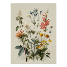 Bouquet de prairie fleurie