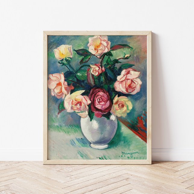 Poster Bouquet de Rose | Henri Manguin (Créateur téléchargé)
