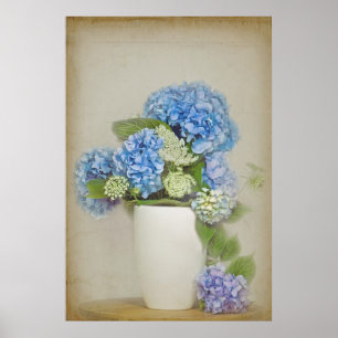 Poster Bouquet Hydrangea