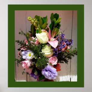 Poster Bouquet mexicain