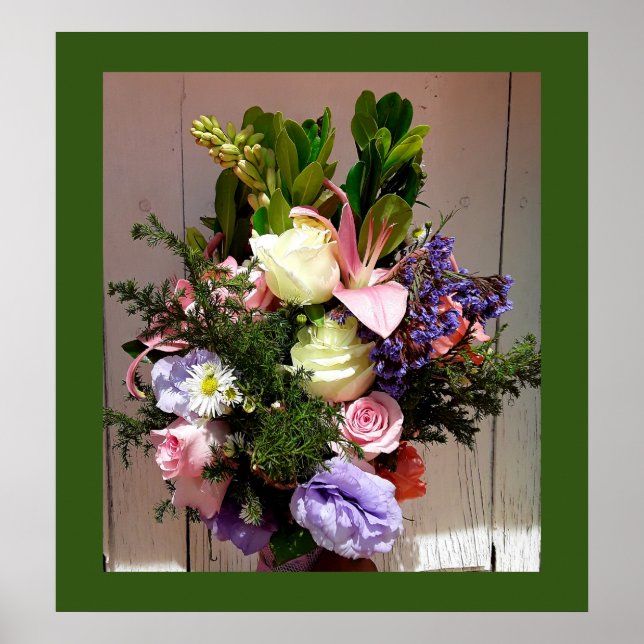 Poster Bouquet mexicain (Devant)