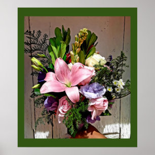 Poster Bouquet mexicain