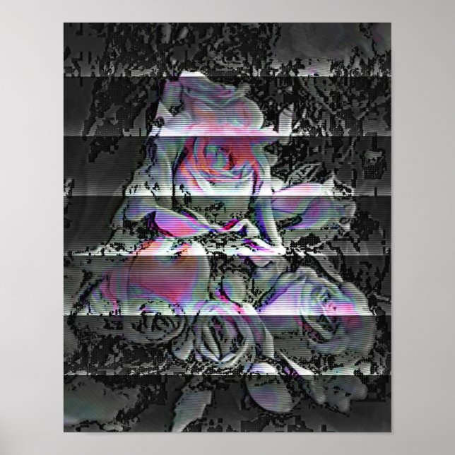 Poster Bouquet Techno  (Devant)
