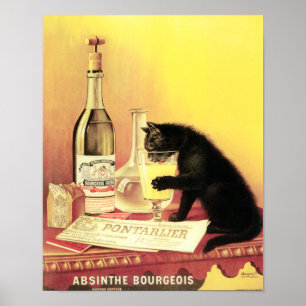 Poster Bourgeois d'absinthe