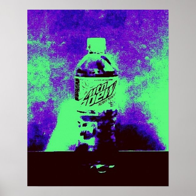 Poster Bouteille d'art (Devant)