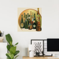 Bouteilles De Bières vintages, Alcool, Boissons
