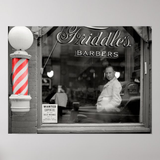 POSTER BOUTIQUE BARBER 1941 (Devant)