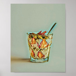 Poster Boutique de crème glacée