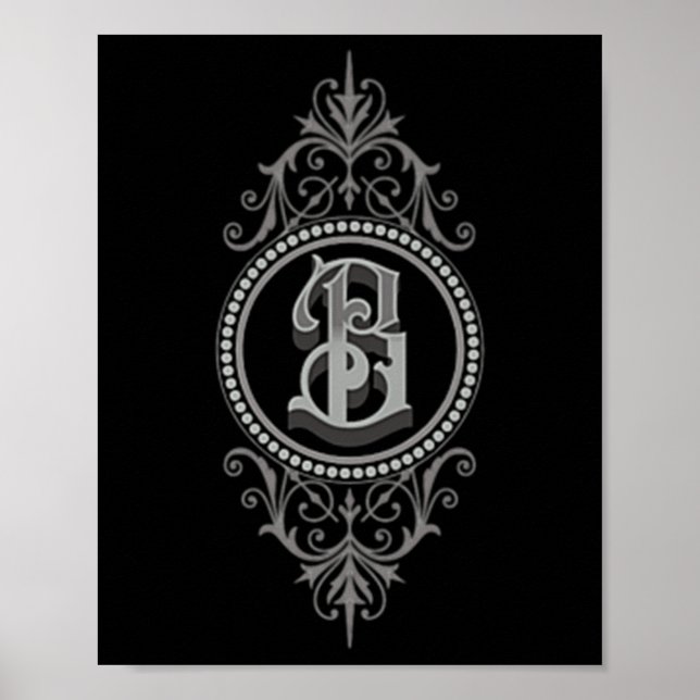 Poster Boutique de tatouage Bloodmark Premium (Devant)