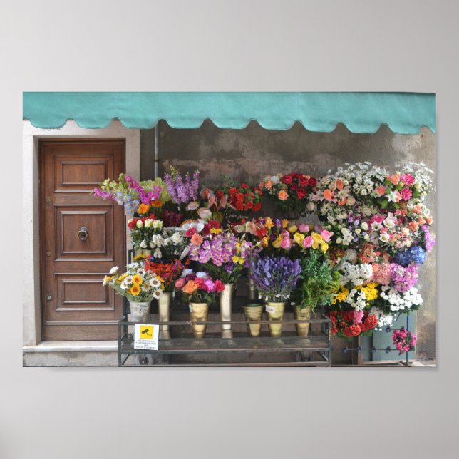 Poster Boutique Fleur Européenne (Devant)