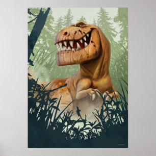 Poster Bouton dans la forêt