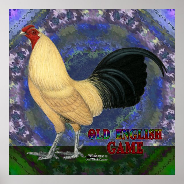 Poster Bouton de crème OEG Bantam (Devant)