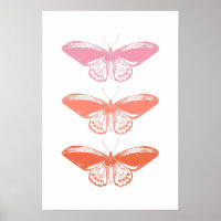 Bouton rose Vintage