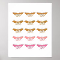 Bouton rose Vintage