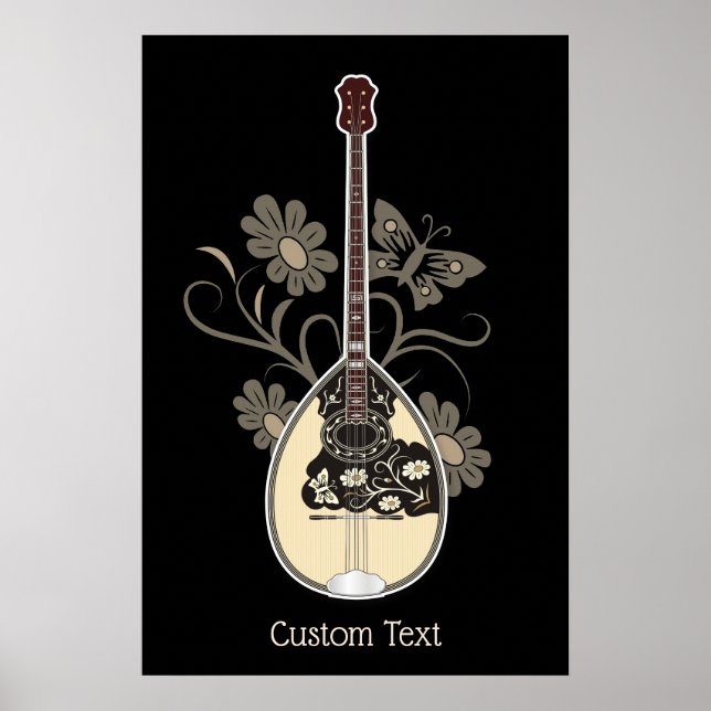 Poster Bouzouki (Devant)