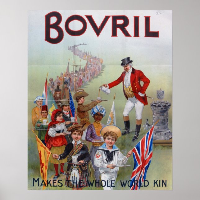 Poster Bovril Advert 1902 (Devant)