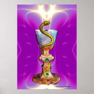 Poster BOWL OF HYGEIA - Médecine, Pharmacie