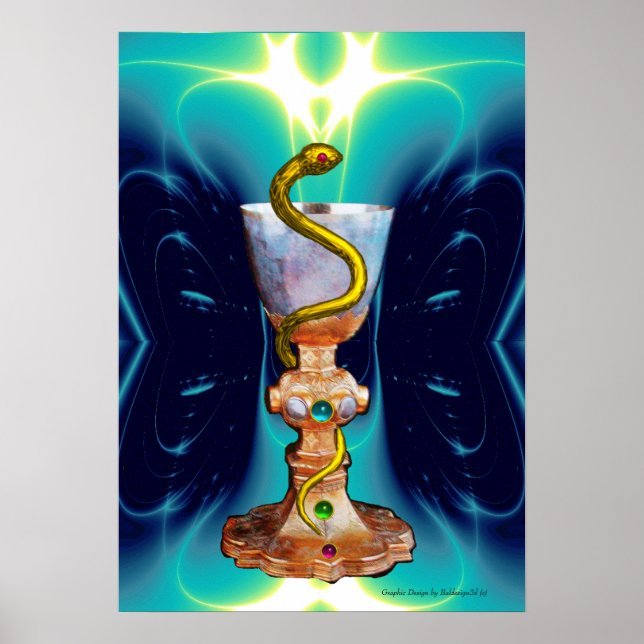 Poster BOWL OF HYGEIA - Médecine, Pharmacie (Devant)