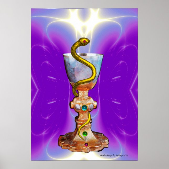 Poster BOWL OF HYGEIA - Médecine, Pharmacie (Devant)