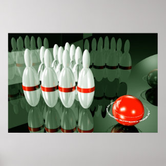 Poster Bowling