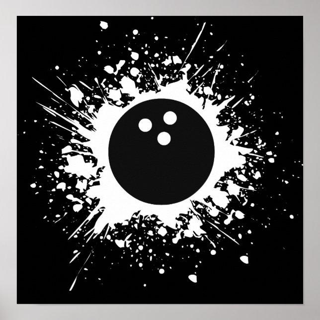 Poster bowling (Devant)