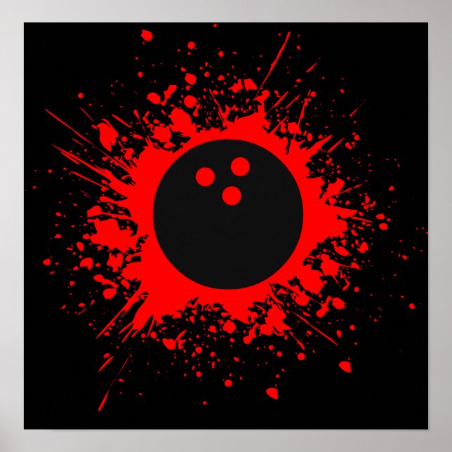 Poster bowling (Devant)