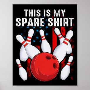 Poster Bowling C'Est Mon Spare Bowler Enfants Garçons Tod