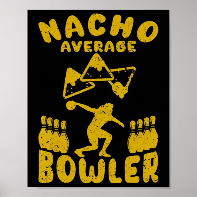 Poster Bowling Nacho Moyenne Bowler Cinco De Mayo M (Devant)
