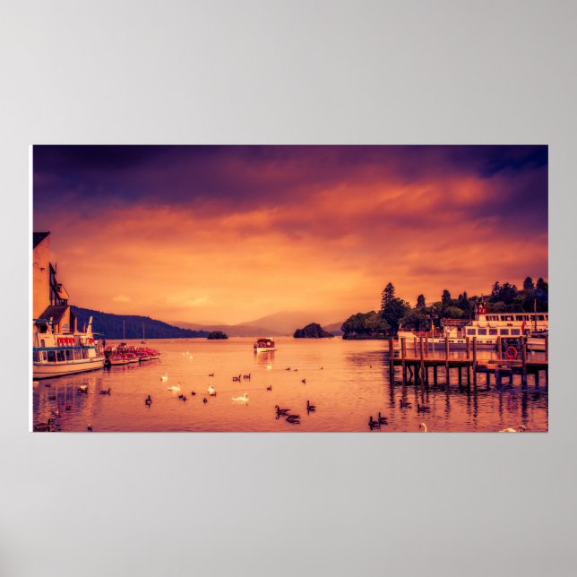 Poster Bowness sur Windermere (Devant)