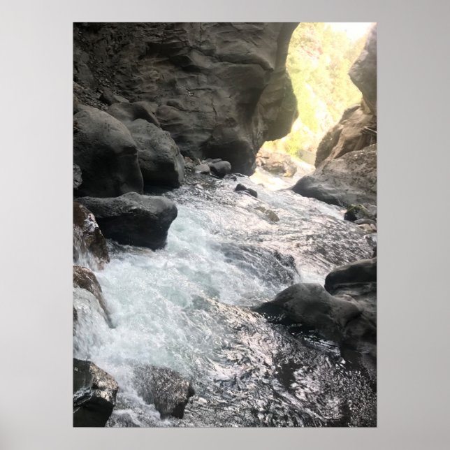 Poster Box Canyon Cave, Ouray Colorado (Devant)