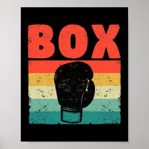 Poster Box Glove Funny Boxing Gloves Boxer Fighting