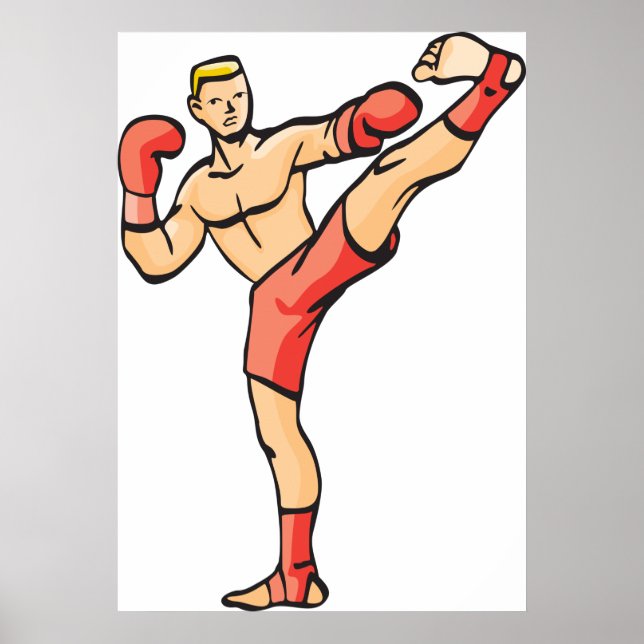 Poster Boxe (Devant)