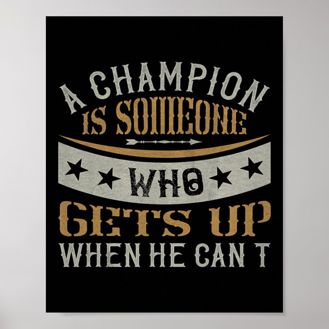 Poster Boxe Boxe (Devant)