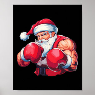 Poster Boxe de Noël Boxer de Noël Boxer Xm