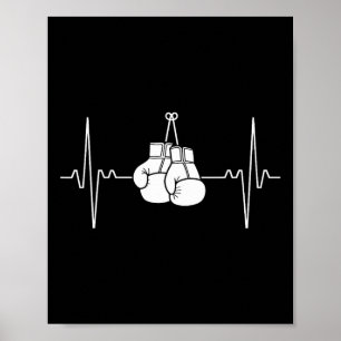 Poster Boxe de poinçonnage de ligne de pulsation 1