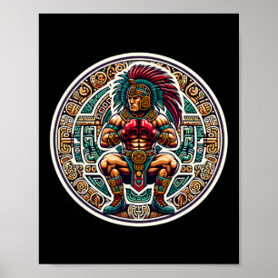 Poster Boxe Mexique Funny style mexicain Vintage Boxe F