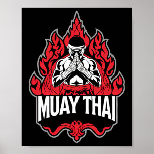Poster Boxe thaïlandaise Muay 1