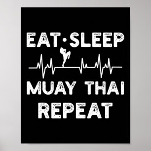 Poster Boxe thaïlandaise Muay Thai Kickboxing _1