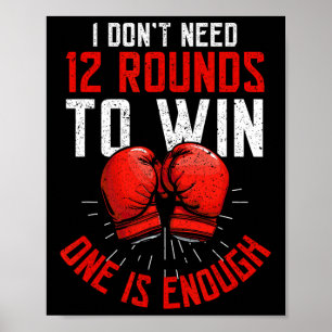 Poster Boxer Funny Boxer