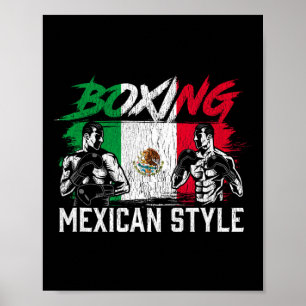 Poster Boxer Mexicain Boxer