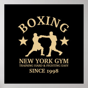 Poster Boxing Gym, Pro Fighters