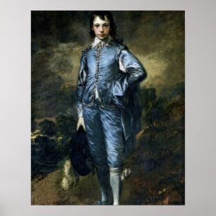 Poster Boy in Blue by Thomas Gainsborough