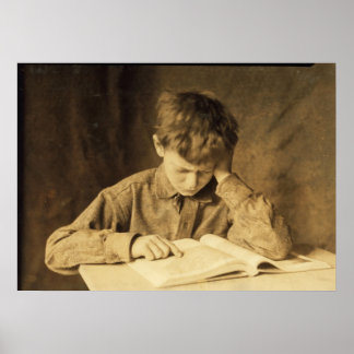Poster Boy Study par Lewis Hine