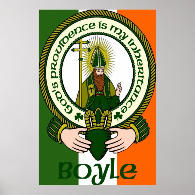 Poster Boyle Clan Motto Imprimer (Devant)