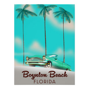 Poster Boynton Beach Floride